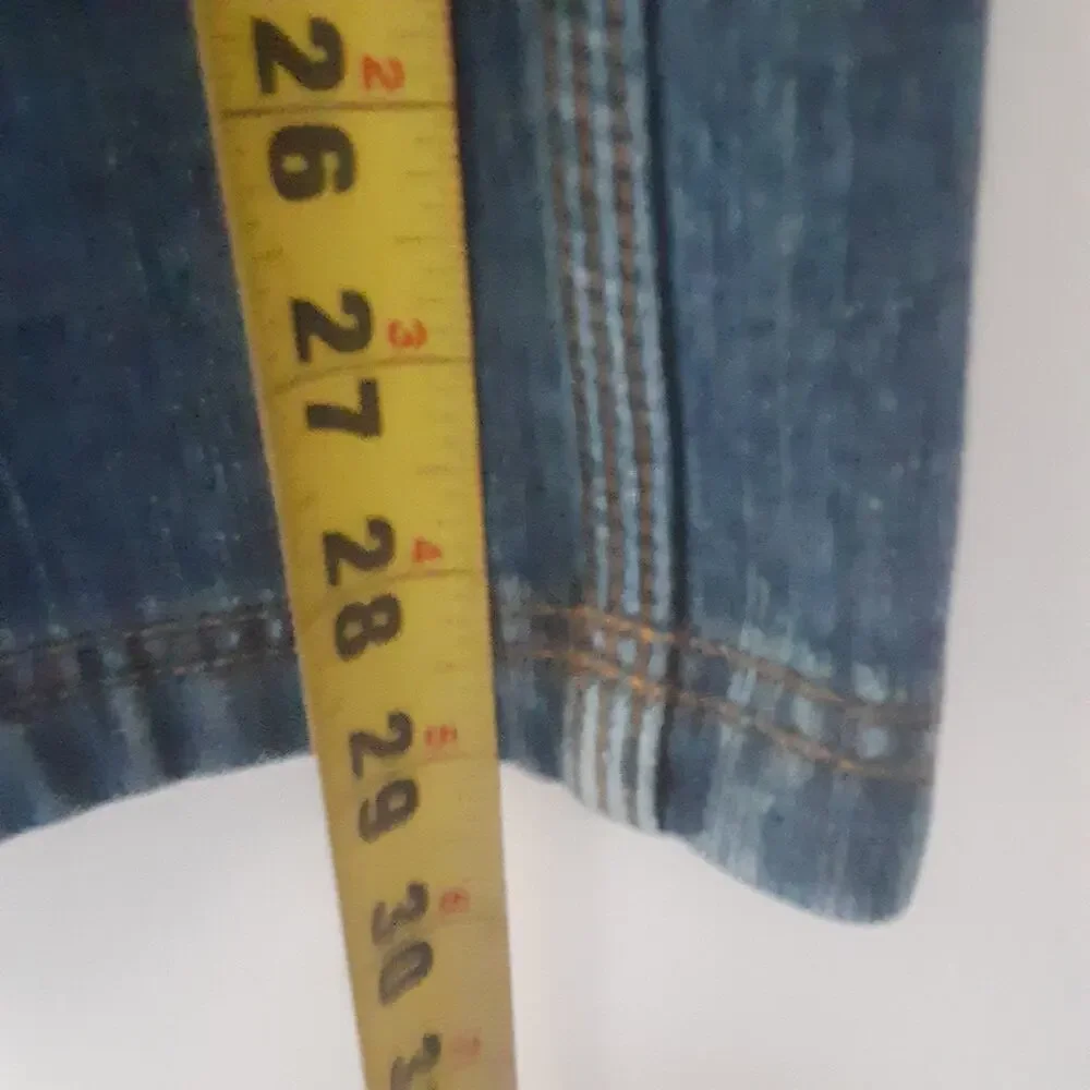 Duluth Trading Men 42x30 Flex Ballroom Mid Rise Dark Wash Blue Jean READ